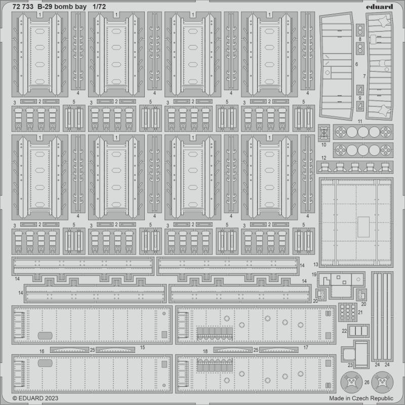 8591437581849 - B-29 - Bomb bay [Hobby 2000]