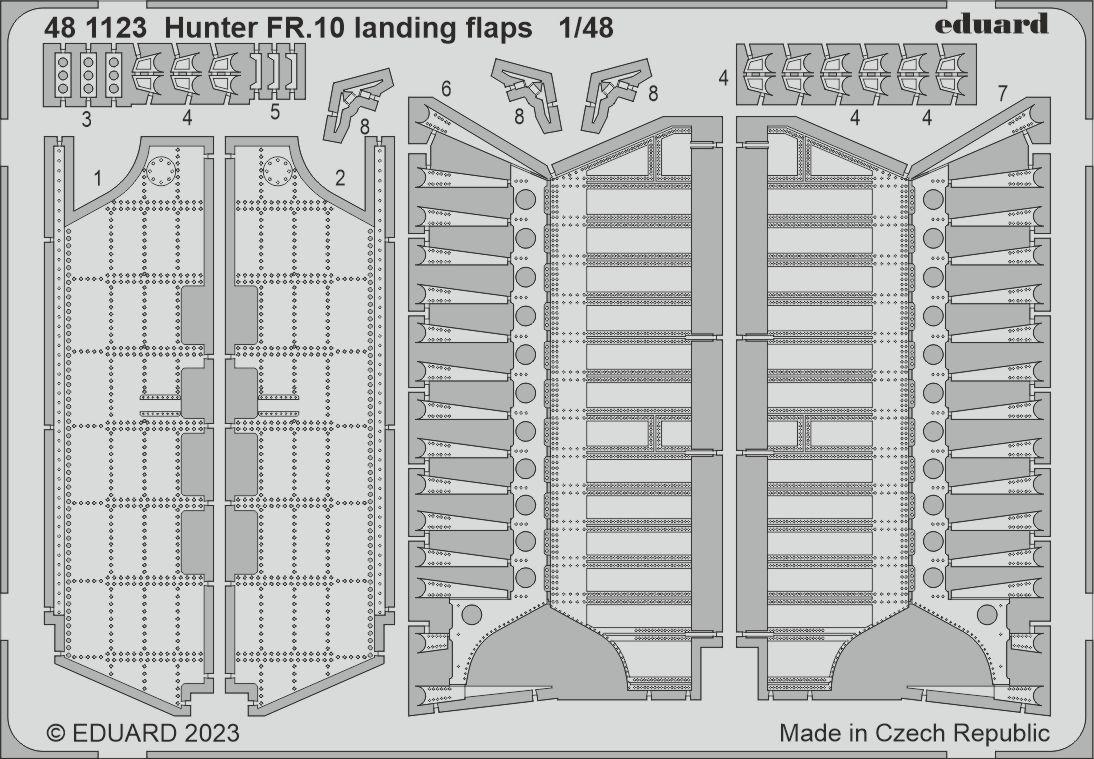 8591437581887 - Hunter FR10 - Landing flaps [Airfix]