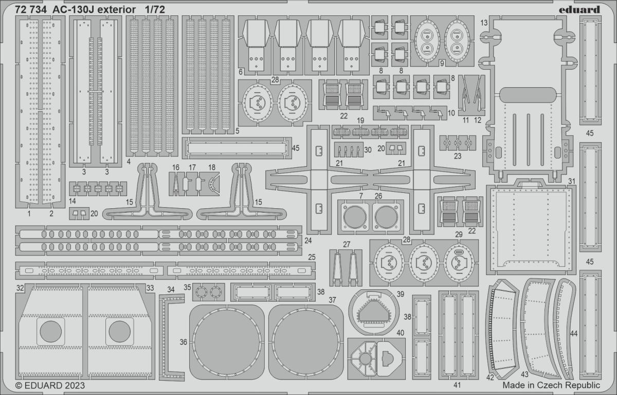 8591437582938 - AC-130J - Exterior [Zvezda]