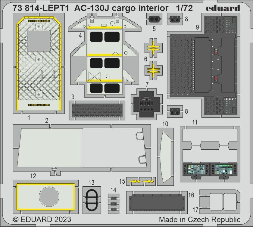 8591437582969 - AC-130J - Cargo interior [Zvezda]