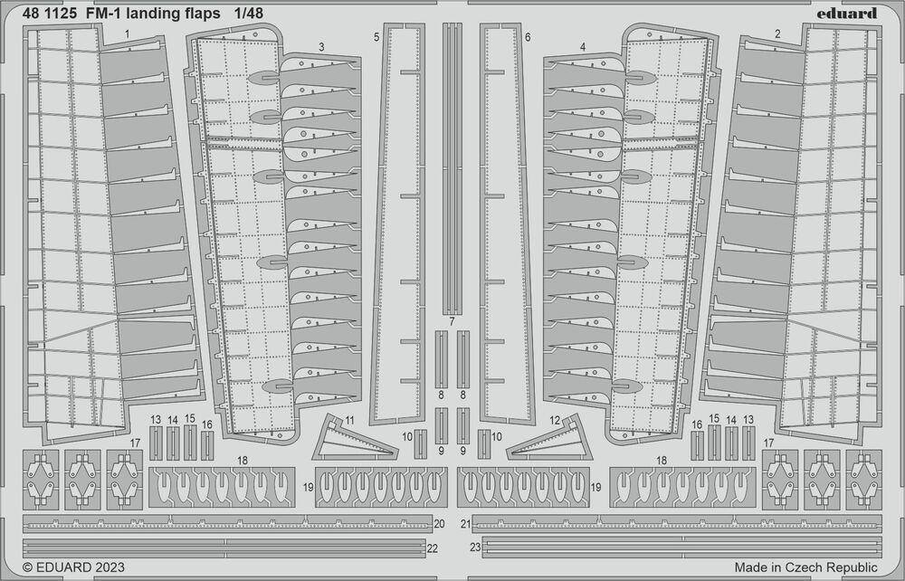 8591437584031 - FM-1 Wildcat - Landing flaps [Eduard]