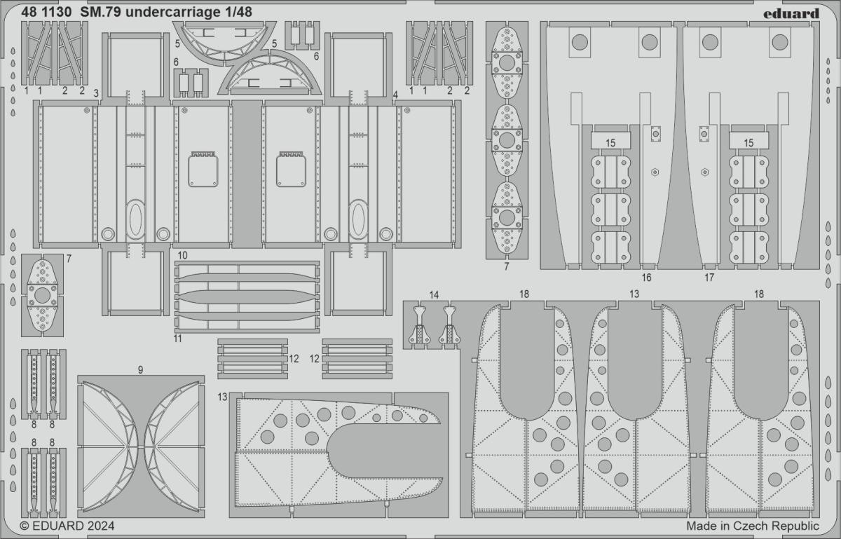 8591437585847 - SM79 - Undercarriage [Eduard]