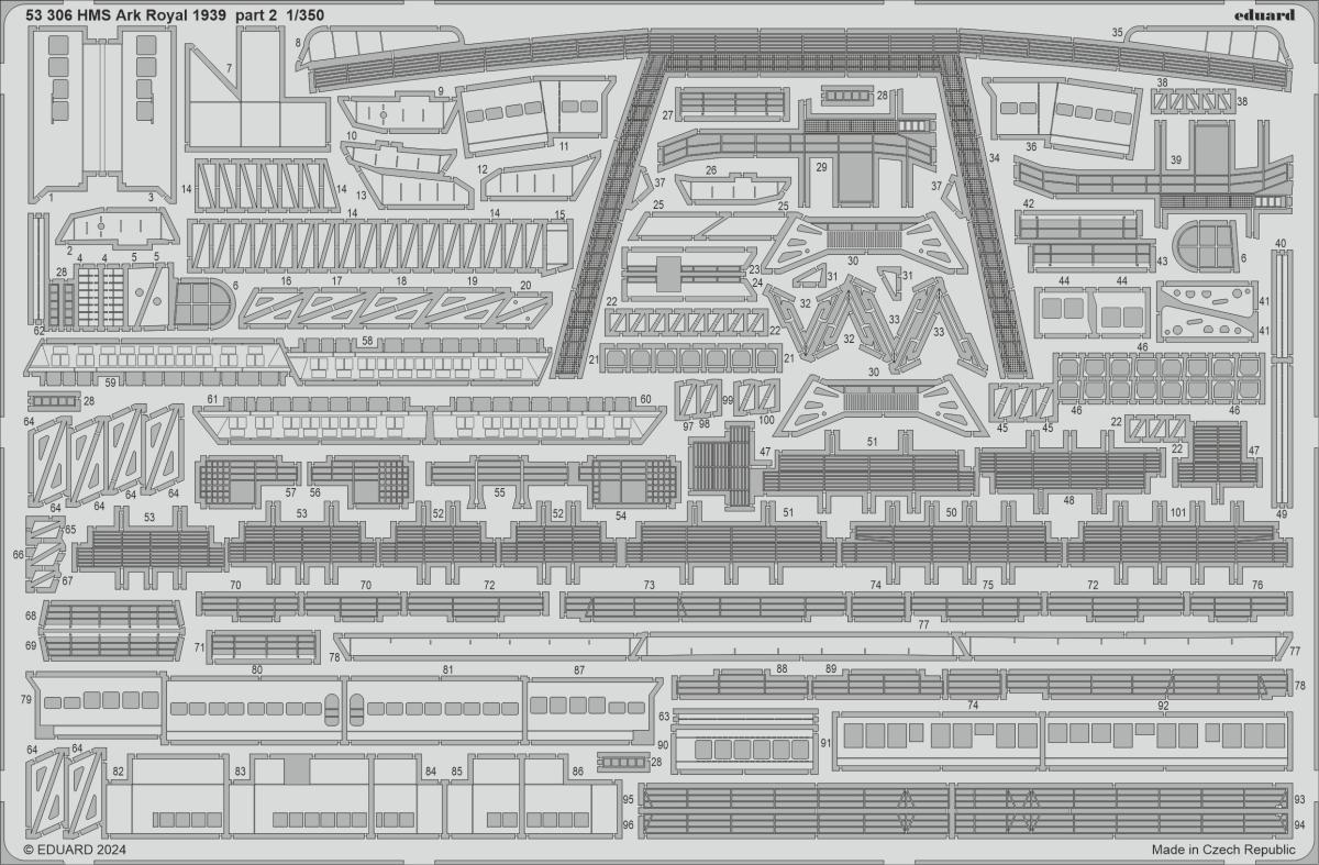 8591437586578 - HMS Ark Royal 1939 - Part 2 [I Love Kit]