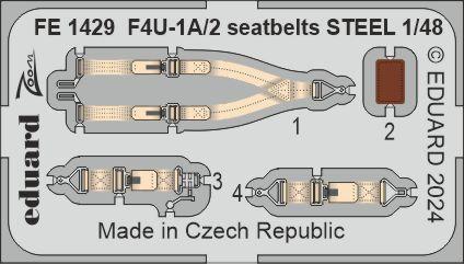 8591437586769 - F4U-1A 2 - Seatbelts - Steel [Magic Factory]