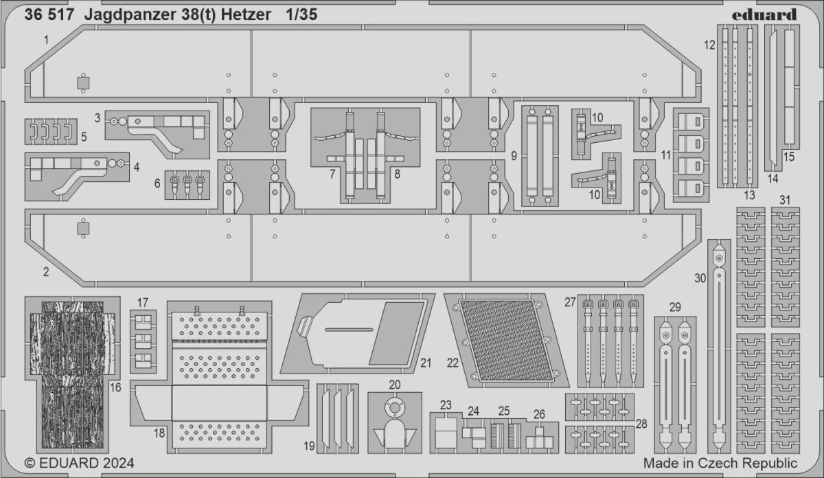 8591437587414 - Jagdpanzer 38(t) Hetzer [Takom]