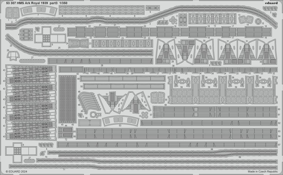 8591437587421 - HMS Ark Royal 1939 - Part 3 [I Love Kit]