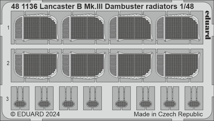 8591437587513 - Lancaster B MkIII Dambuster - Radiators [HKM]