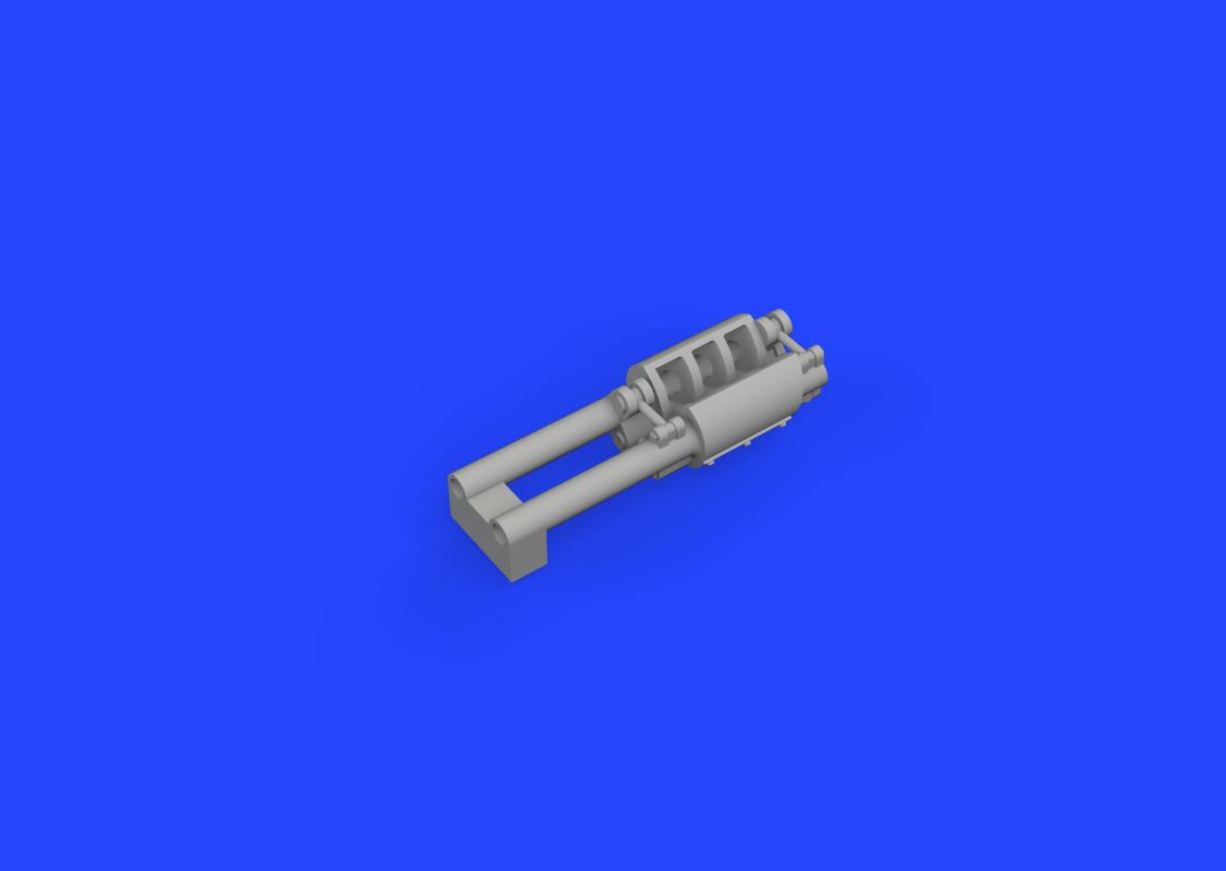 8591437587810 - Su-25 - Gun muzzle - Print [Zvezda]