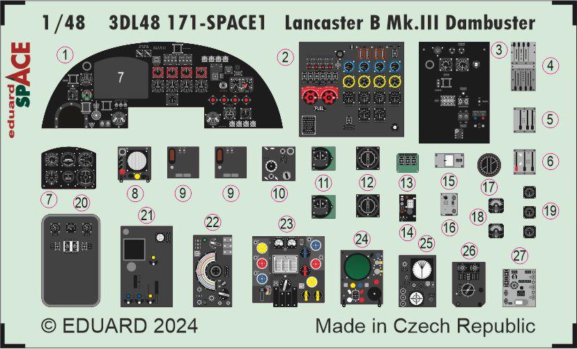 8591437587940 - Lancaster B MkIII Dambuster - Space [HKM]