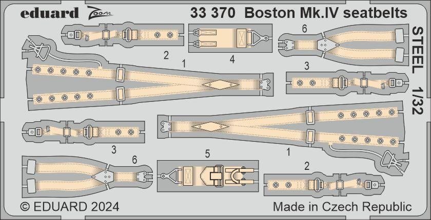 8591437589135 - Boston MkIV - Seatbelts - Steel  [Hong Kong Model]