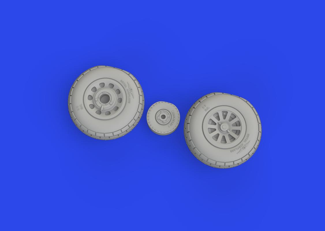 8591437591077 - P-51D - Wheels block tread [Eduard]