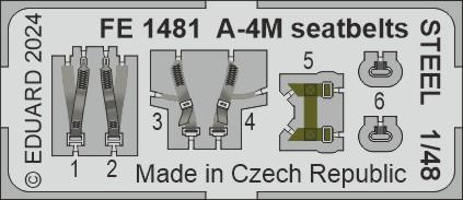 8591437592579 - A-4M - Seatbelts - Steel [Magic Factory]