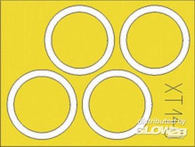 8591437951406 - XT140 - Flak 38 30mm wheel masks Für Dragon-Bausatz 6353 in 135 8591437951406 - XT140 - Flak 38 30mm wheel masks Für Dragon-Bausatz 6353 in 135