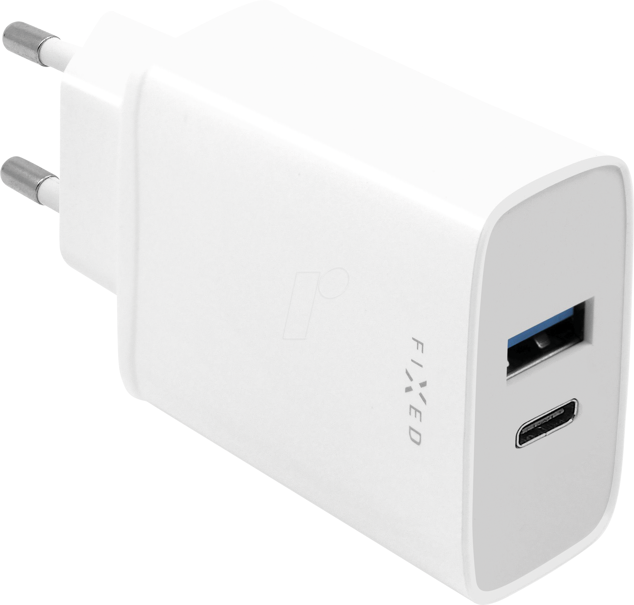 8591680110766 - FIXC30-CU-WH - USB-Ladegerät 30 W 5-20 V 3 A 1x USB-C 1x USB-A weiß