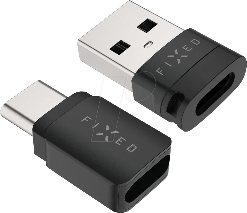 8591680184323 - Data Blocker 2in1 USB-A & USB-C 240W for safe charging Black