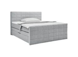 8591822026498 - Boxspringbett Damon in Grau ca 160x200cm