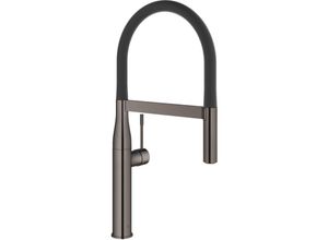 8592127179865 - Essence Einhebel-Spültischmischer mit Temperaturbegrenzer Hard Graphite (30294A00) - Grohe