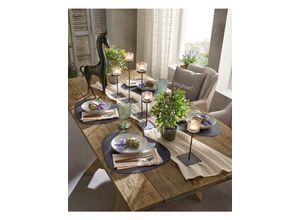 8592453392006 - HEINE HOME Windlicht braun (schwarzbraun) B H T 10cm x 25cm x 10cm Kerzenhalter