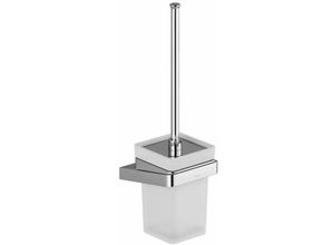 8592626021009 - 10° - WC-Bürste Wandbefestigung mit Halter Chrom Glas X07P330 - Ravak