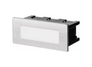 8592920037348 - LED Treppenbeleuchtung für Außen Warmweiß (3000 k) Helligkeit 55 lm ganze Nacht-Stufenbeleuchtung 15W 220–240 v 123 x 53 mm  ZC0108 - Emos