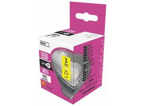 8592920056141 - Led Lampe Spot 45W MR16 GU53 Sockel Ersatz für 31W Halogenlampe Helligkeit 380 lm Neutralweiß 4000 k ZQ8434 - Emos