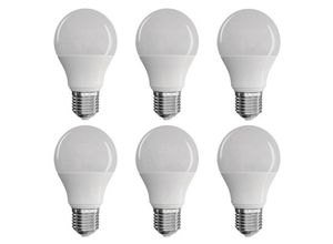 8592920076071 - Emos - led Lampe 6er Pack 85W ersetzt 60 w Glühbirne A60 E27 Sockel Lichtleistung 806 Lumen Neutralweiß 4000 Kelvin ZQ51416