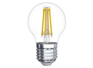 8592920089101 - Emos - LED-Glühbirne mini Globe Filament E27 neutralweiß 6 w