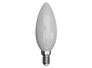 8592920092491 - Emos - LED-Glühbirne Filament milchig Kerze E14 42W ww