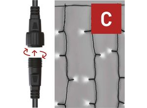 8592920094792 - Standard led Verbindungskette – Vorhang 1x2 m Außen Kaltweiß D1EC01 - Emos