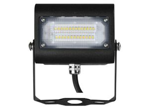 8592920104538 - Led Strahler Profi Plus 30W wasserdichtes Flutlicht für Feuchträume Innen und Außen 3500lm Neutralweiß 4000K 5 Jahre Garantie ZS2422 - Emos