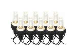 8592920110805 - Emos - led Lichterkette – 10x Partylichter 45 m Außen und Innen Kaltweiß DCPC08