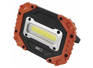 8592920119877 - Emos - tragbare LED-Arbeitsleuchte wasserdicht Helligkeit 700 lm 35 m Leuchtweite 3 Lichtmodi batteriebetrieben bis zu 14 Stunden Leuchtdauer