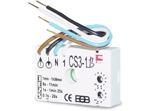 8594012220027 - Bigbuy - Elektrobock CS3-1B Nachlaufrelais Unterputz Weiß