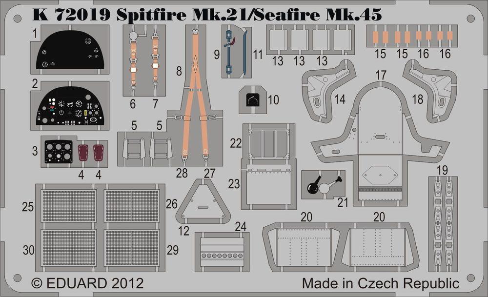 8594071084202 - Spitfire Mk21 Seafire Mk45 8594071084202 - Spitfire Mk21 Seafire Mk45