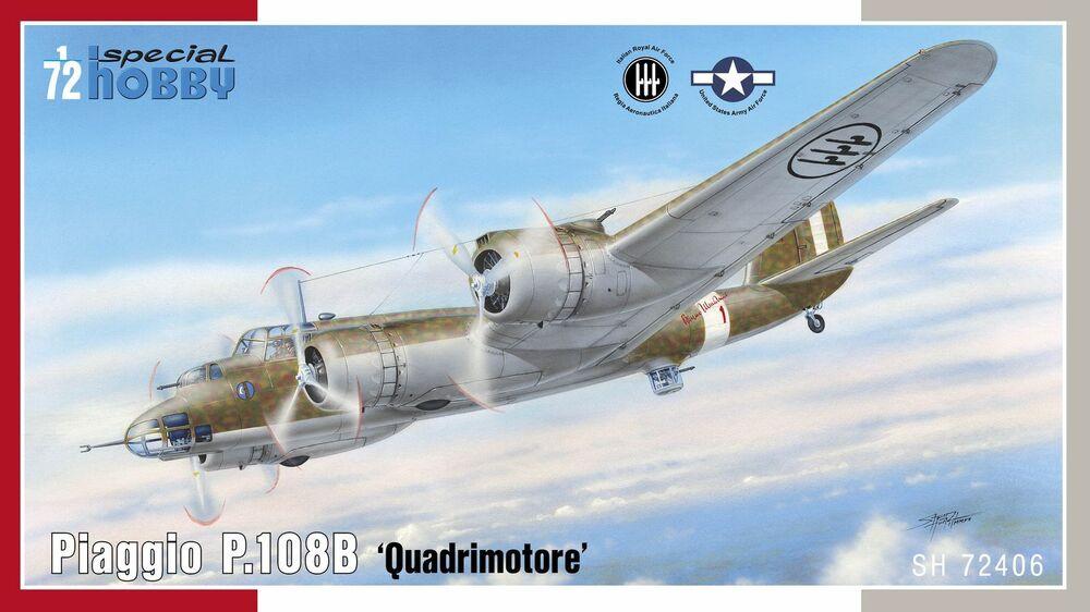 8594071087357 - Special Hobby 100-SH72406 - Piaggio P108B in 172