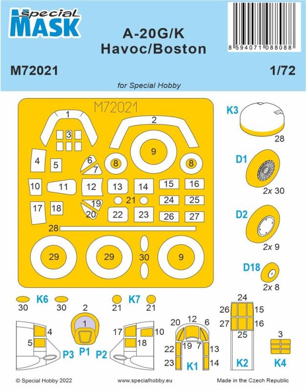 8594071088088 - A-20G K Havoc Boston - Mask