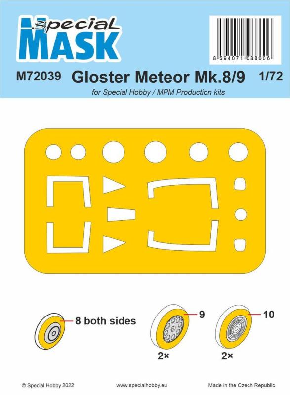 8594071088606 - Gloster Meteor Mk8 9 - Mask