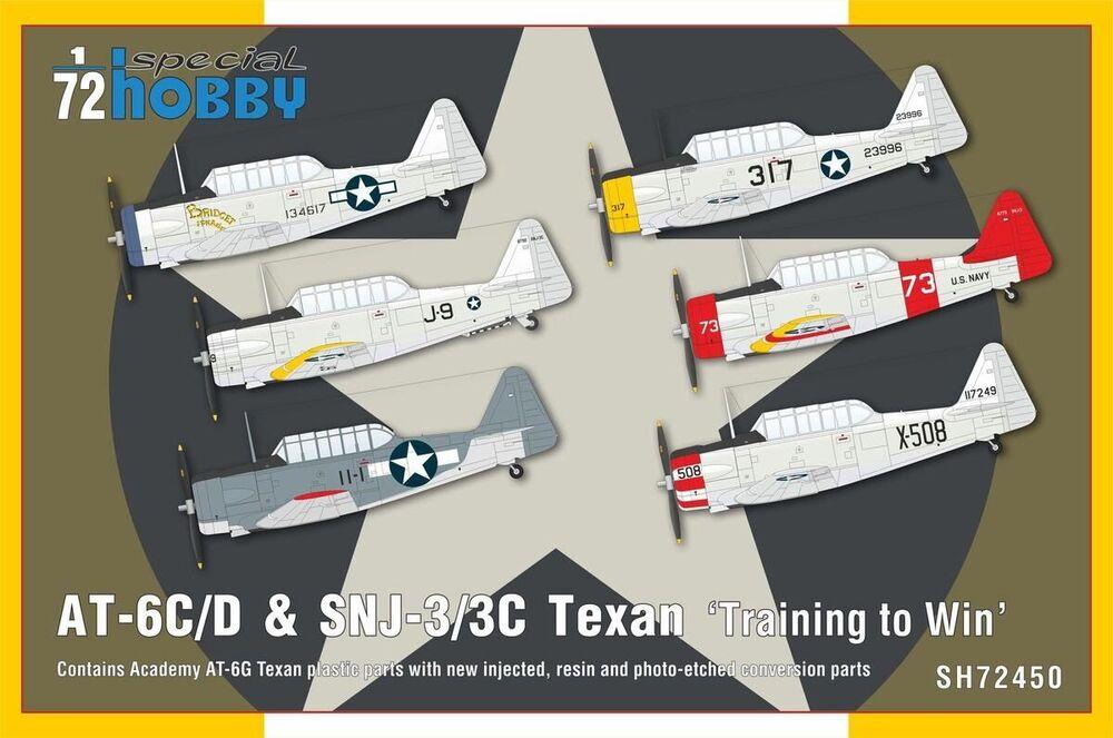 8594071088835 - AT-6C D & SNJ-3 3C Texan Training to Win 1 72