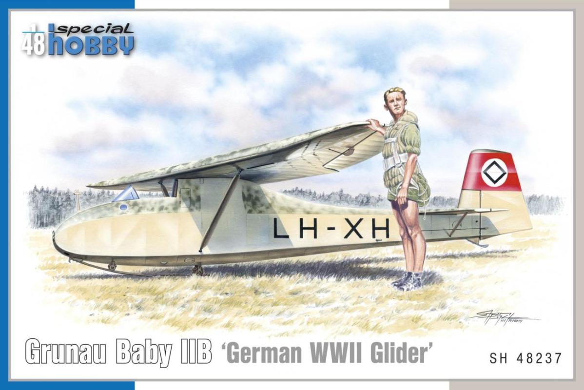 8594071089283 - Grunau Baby IIB - German WWII Glider