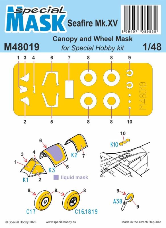 8594071089535 - Seafire Mk15 - Mask