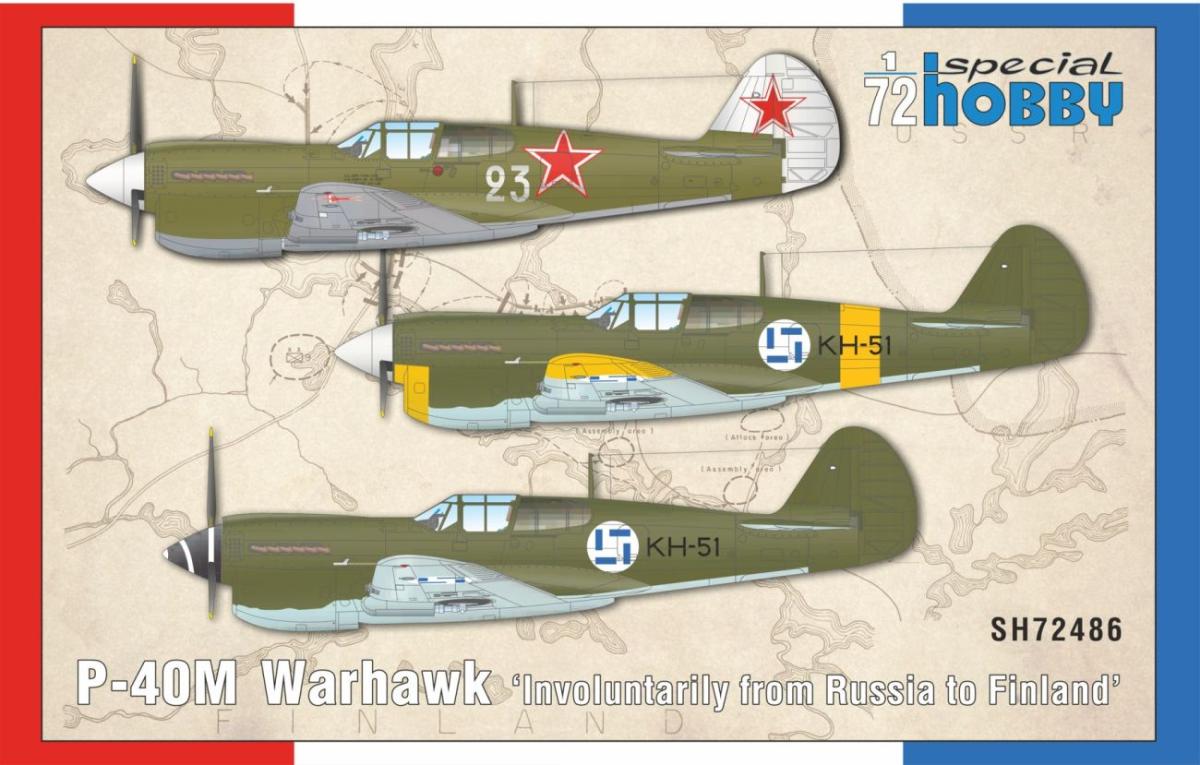 8594071089610 - P-40M Warhawk - Involuntarily from Russia to Finland