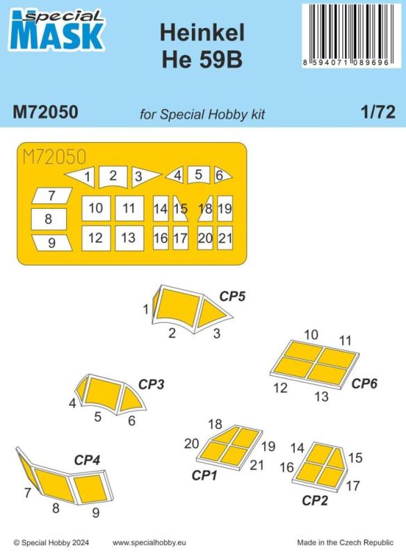 8594071089696 - Heinkel He 59B - Mask