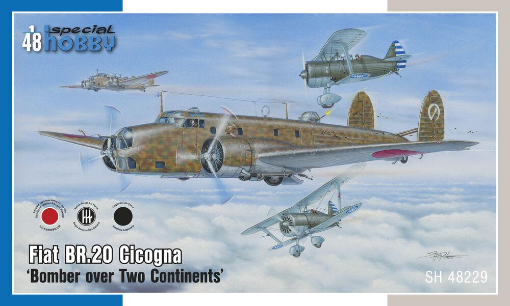 8594071089733 - Fiat Br20 Cicogna  - Bomber over Two Continents