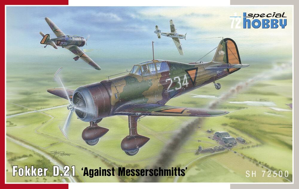 8594071089825 - Fokker D21  - Against Messerschmitt