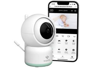 8594175357721 - truelife TrueLife NannyCam R3 Smart TLNCR3S Babyphone mit Kamera WLAN 24 GHz