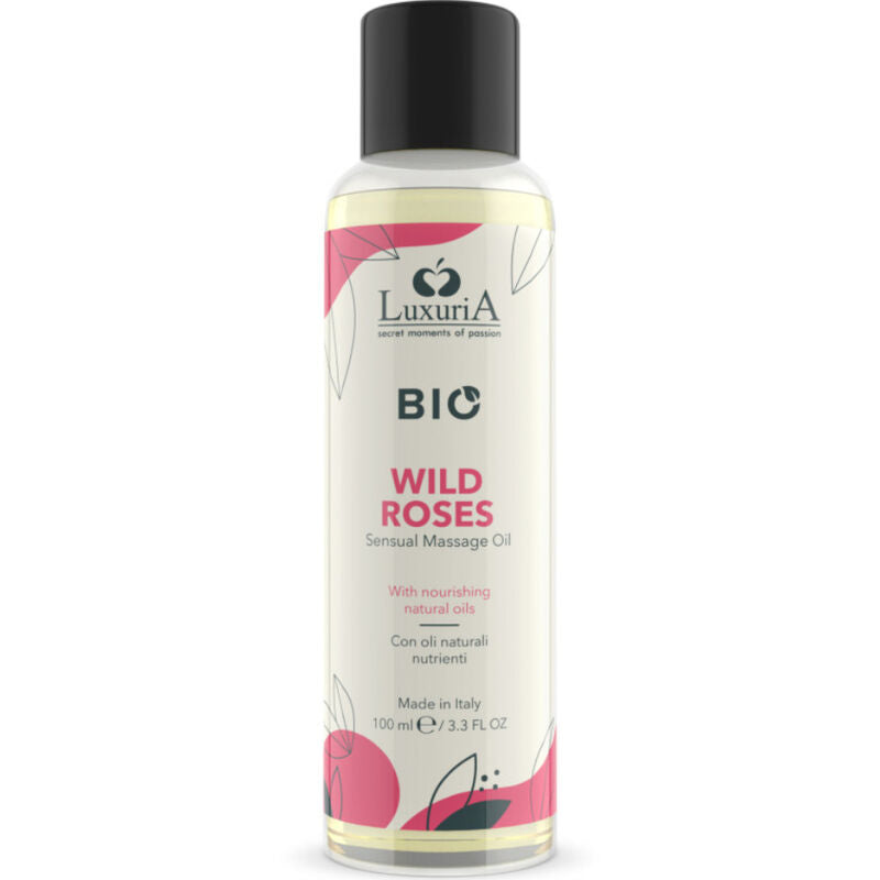 8594213381176 - - BIO WILDE ROSEN MASSAGEÖL 100 ML