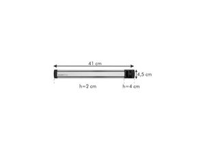 8595028478259 - Magnet Messerleiste president mit Messerschärfer - Tescoma