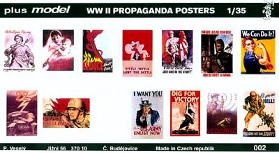 8595241600024 - Propaganda Poster Gemischt Deutsch Englisch USA Russisch