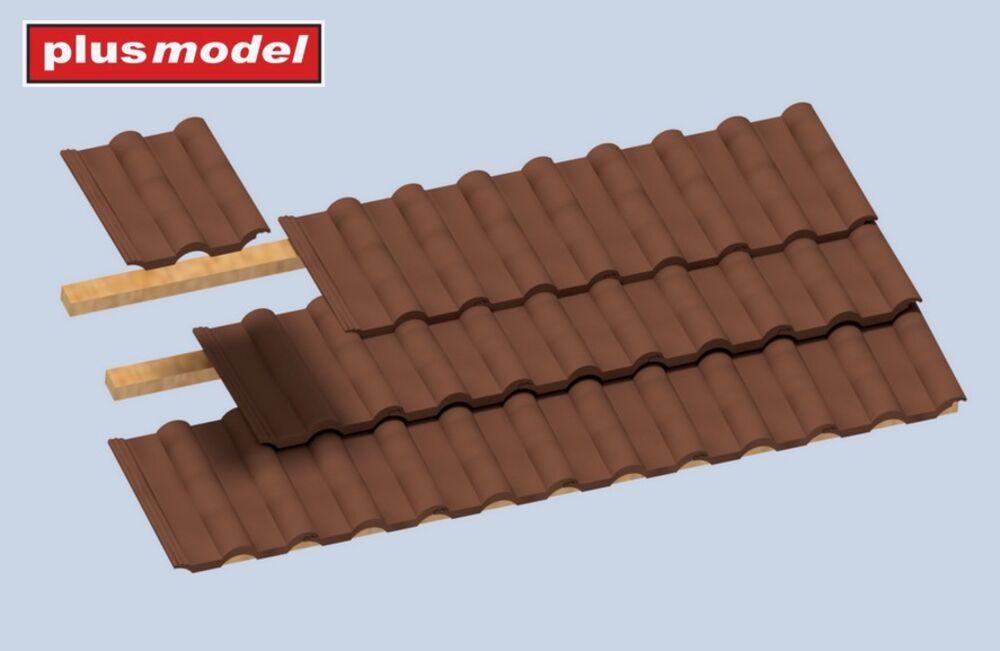 8595241605661 - Roof tiles corrugated - 84 Stück