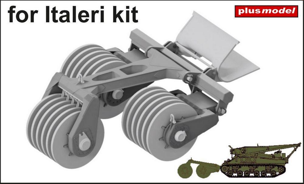 8595241605999 - T1E1 US Mine exploder for Sherman [Italeri]